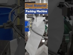 Maszyna do pakowania żelu z mieszanymi materiałami płynnymi, reakcja chemiczna, sprzęt do pakowania pasty żelowej, saszetka