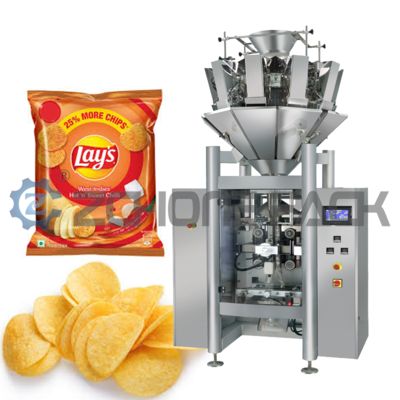 Potato Chip Packaging Machine for Vacuuming and Nitrogen Filling of Multifunctional Granules